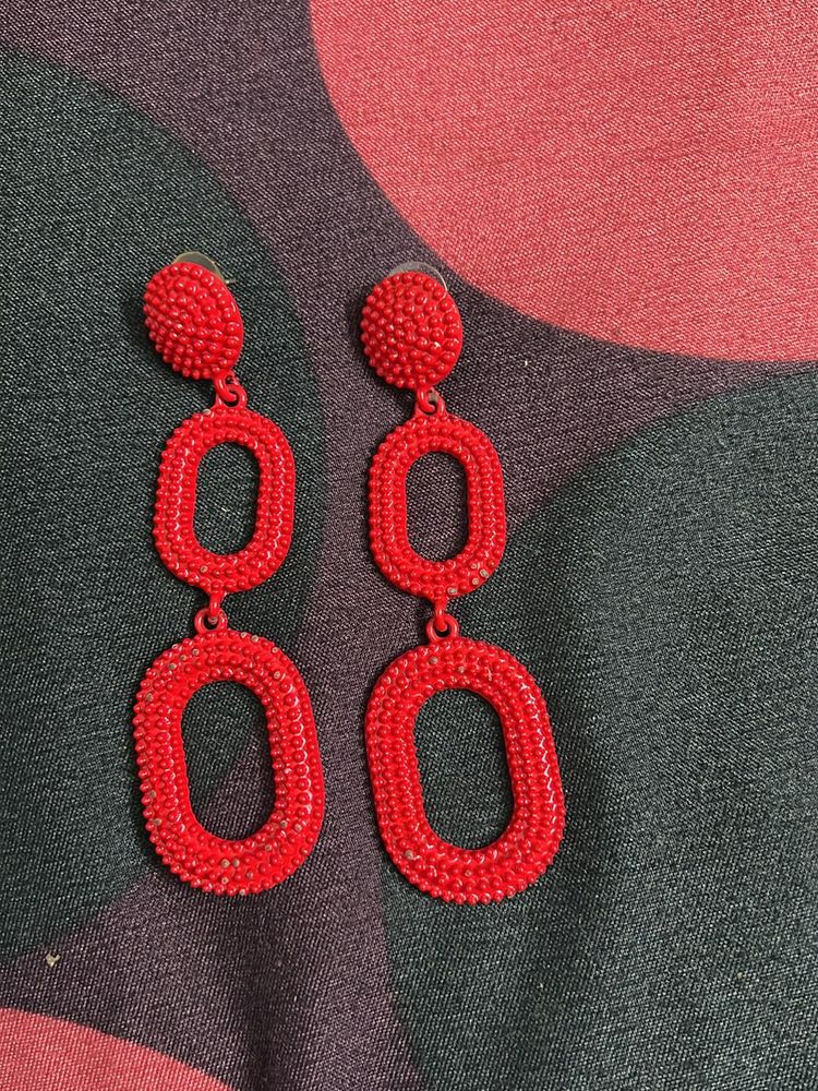 Red Earrings