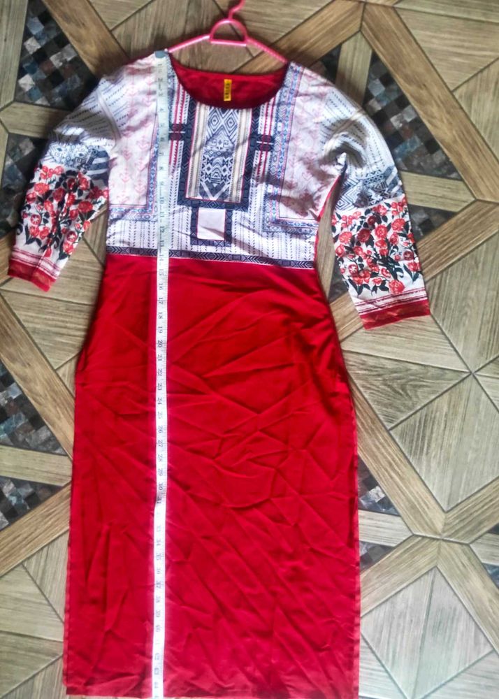 Red Kurta For Women