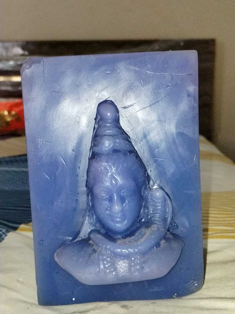 Fragrance Candle Shiv Ji Blue Colour For Pooja