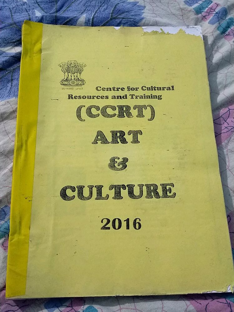 Art And Culture CCRT Good For UPSC