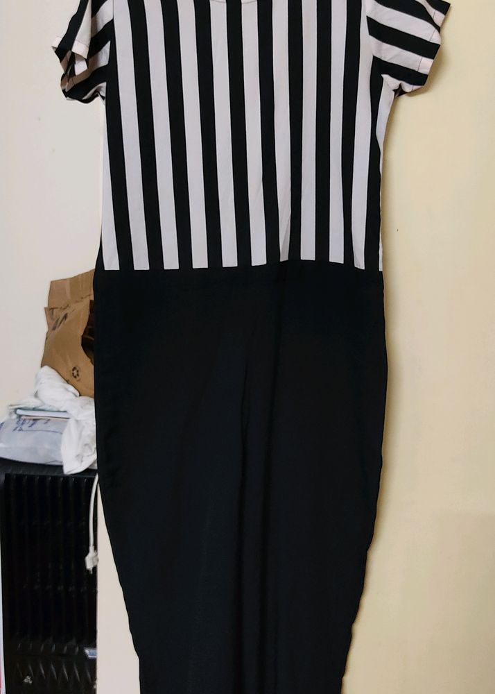 Price Drop For Today Trendy Jumpsuit With Strips