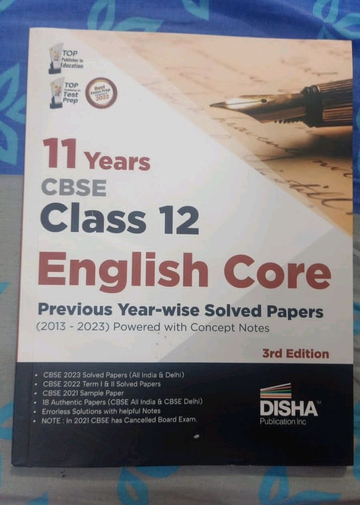 11 Years Cbse Class 12 English Solved Papers