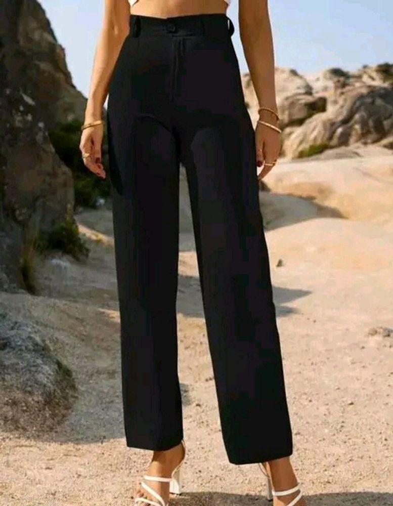 New Fancy Black Pant