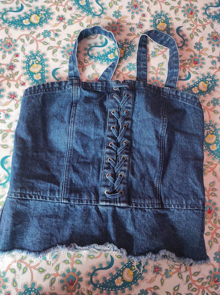 Pretty Denim Top