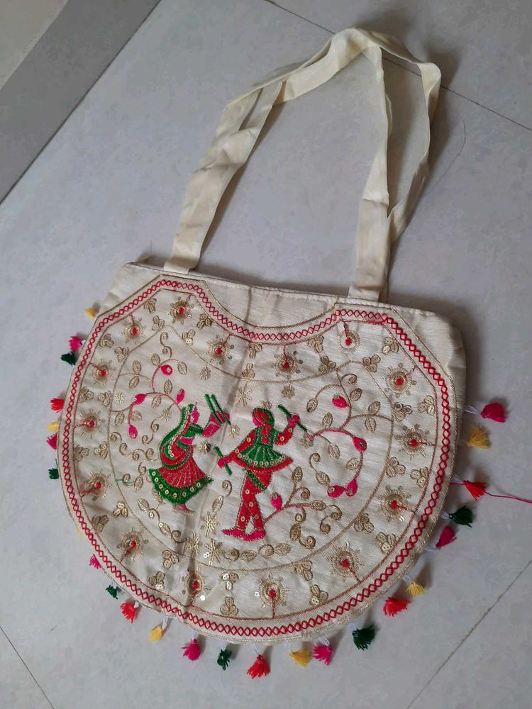 Traditional Kutchi Tote Bag