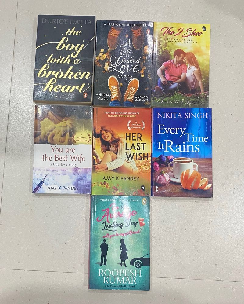 Combo Of 7 Novels