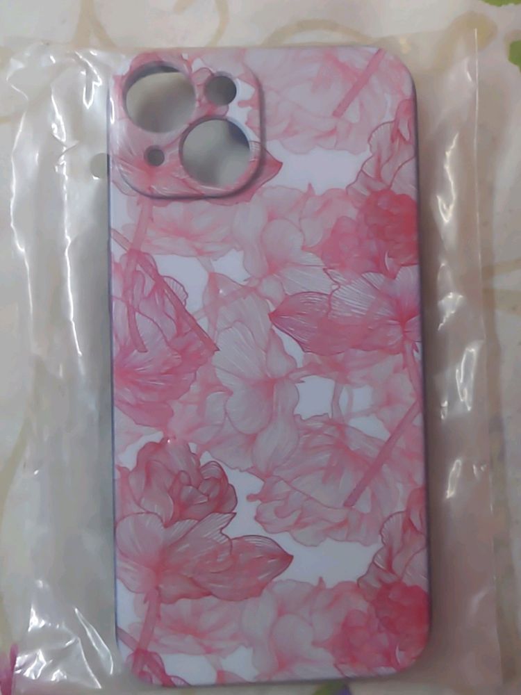 Pink Floral iPhone 13,14,15 Case