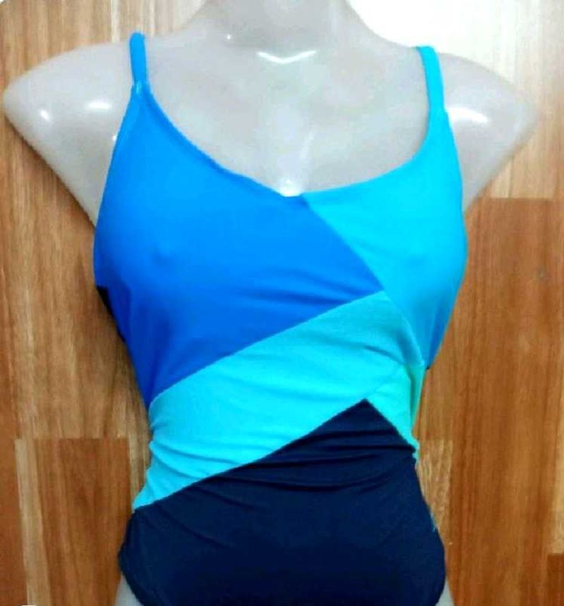 MULTI BLUE BODYSUIT FOR WOMEN