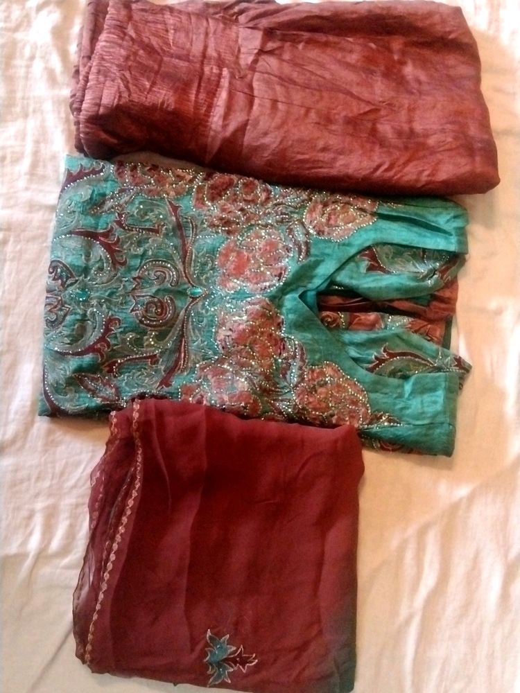 Silk Salwar Suit