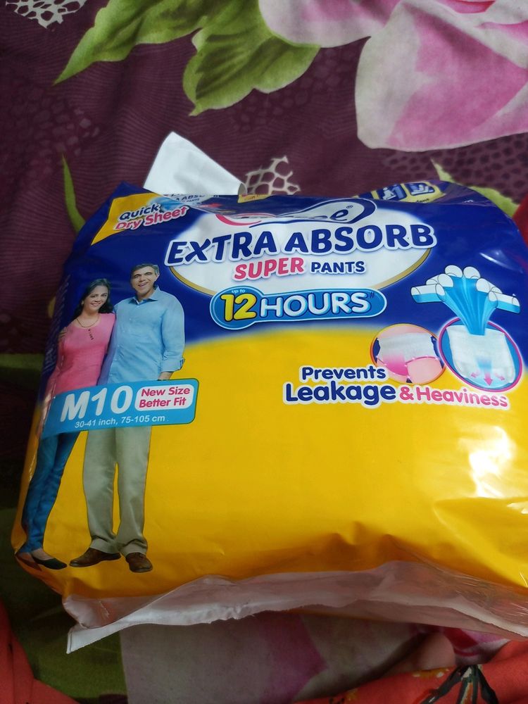 Unopened Adult Diaper Packet For Sale