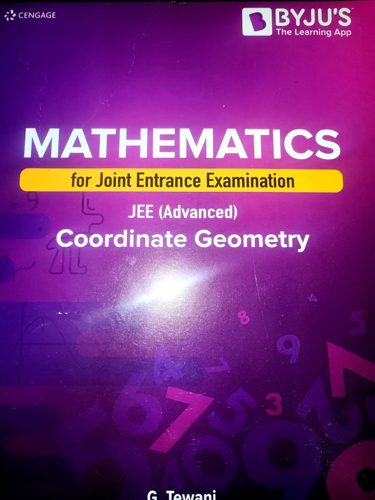 Byjus JEEAdvenced Mathematics Coordinate Geometry