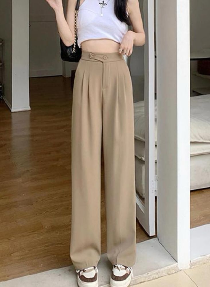 High Waist Trouser