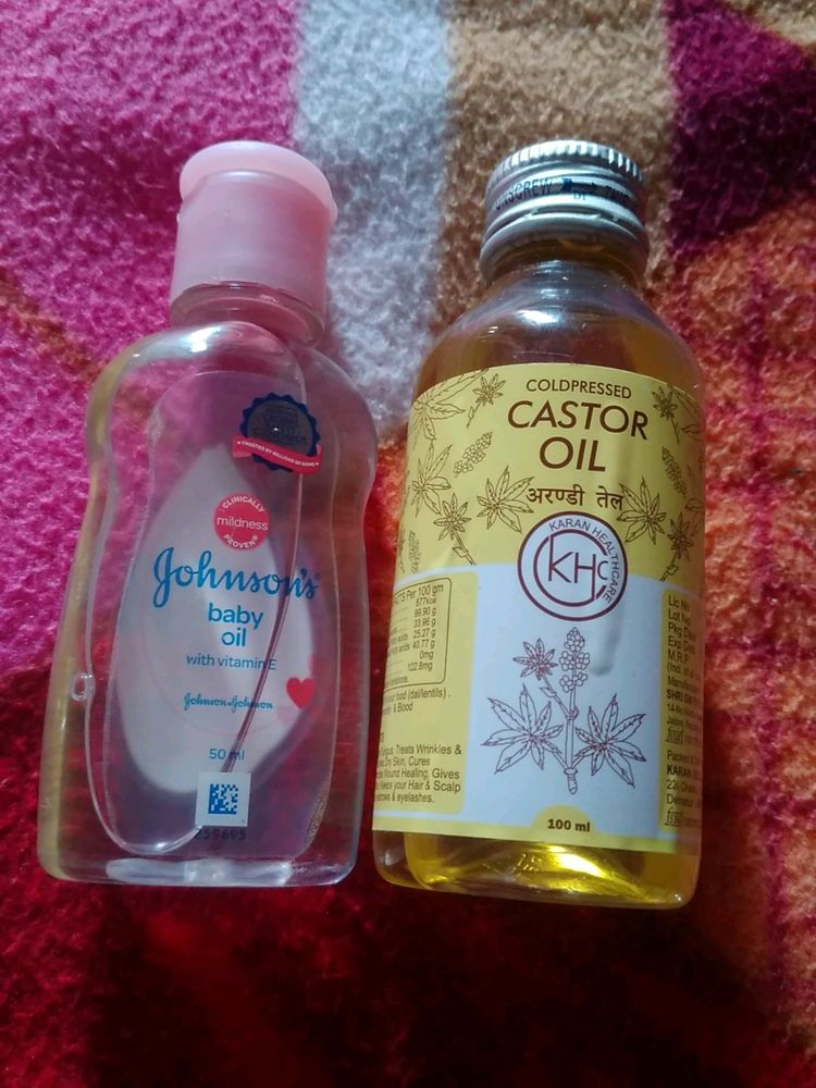 Combo Offer Castor N Baby Oil