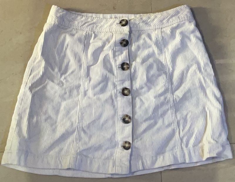 White Short  Skirt