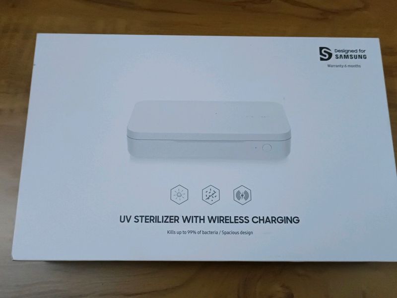 SWAP UV Sterilizer With Wireless Charging