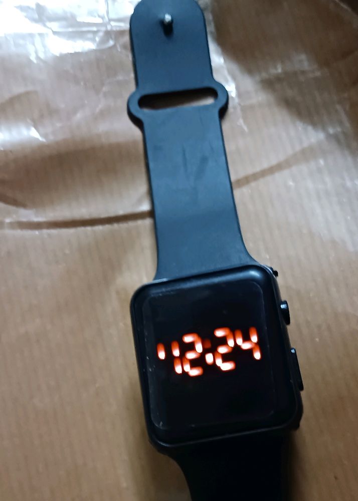 *New* Black Digital Watch