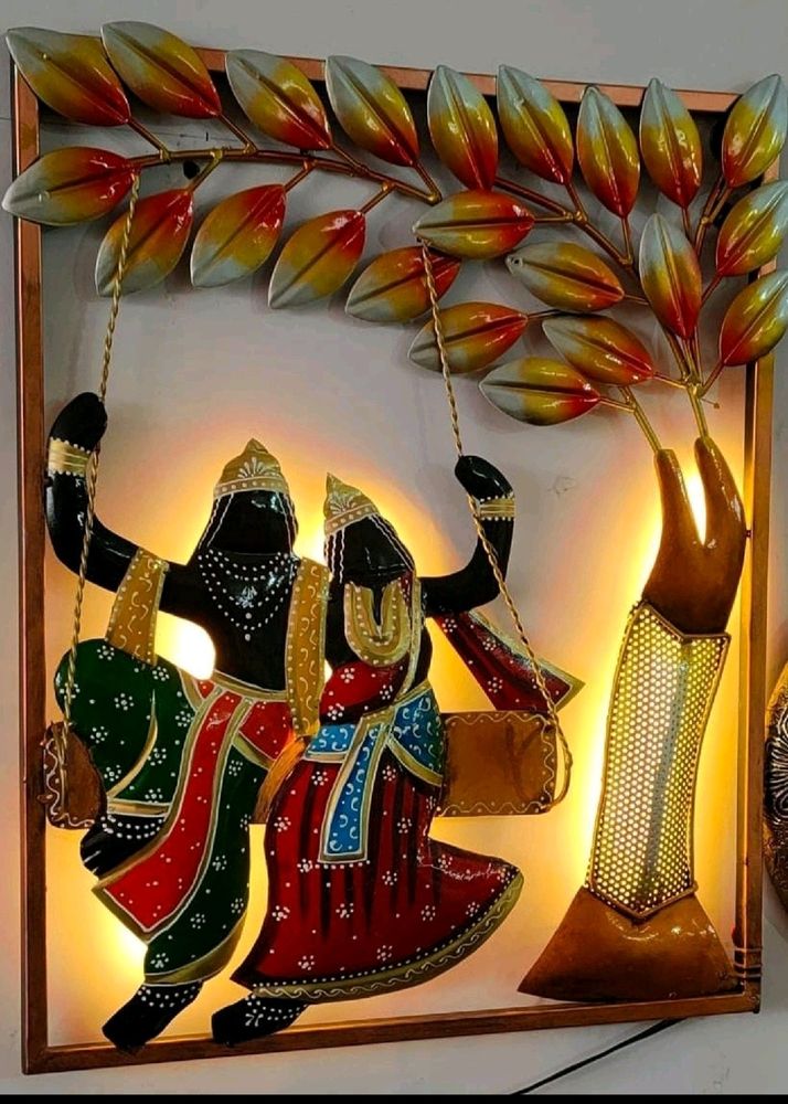 BEAUTIFUL RADHA KRISHNA WALL DECOR