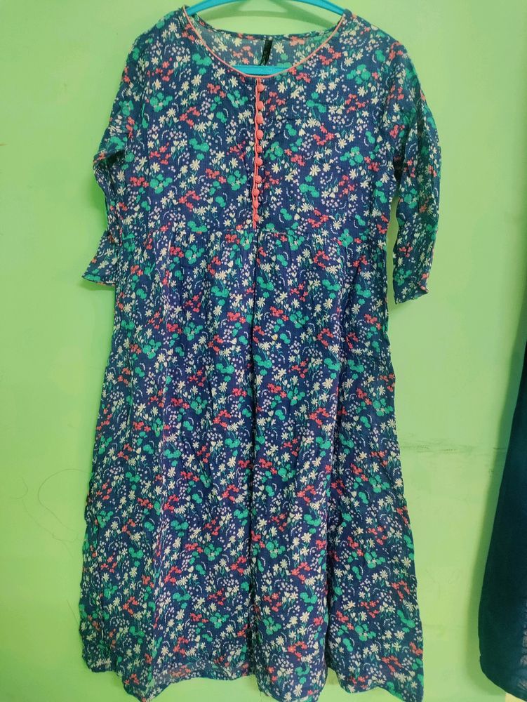 Soft Cotton anarkali Kurta