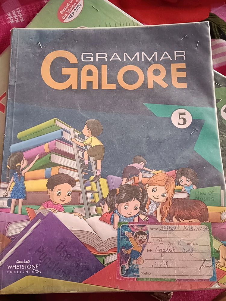 Class 5th Galore Grammar Book