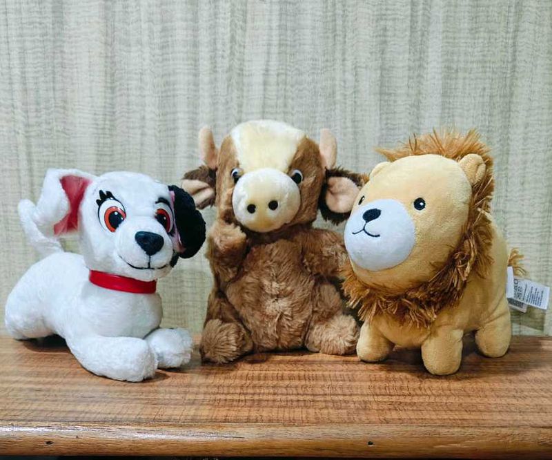 Combo Of  3 Imported Plushies 🧸