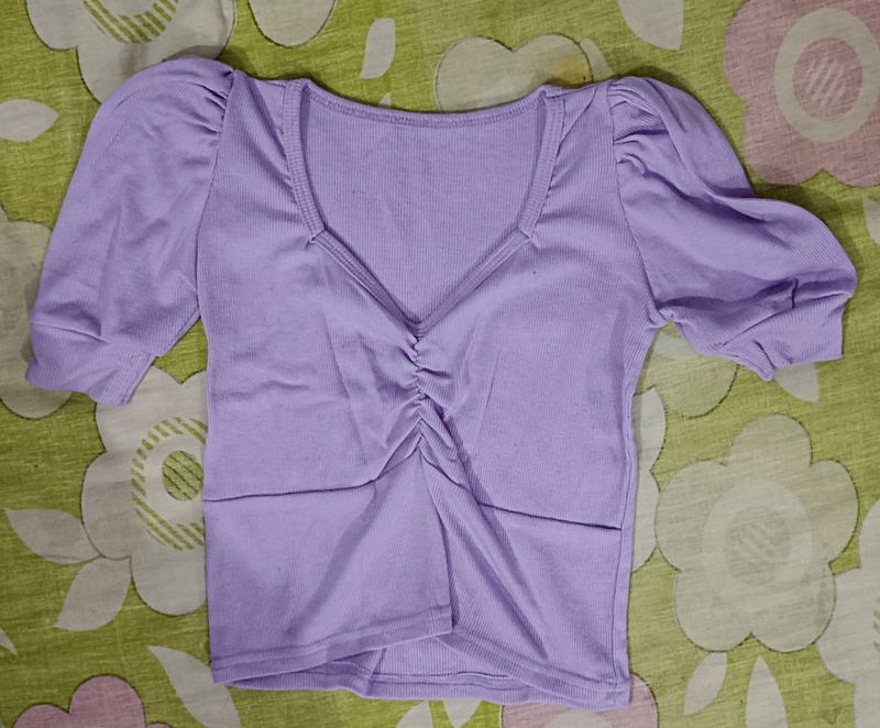 Lavender Blue Top