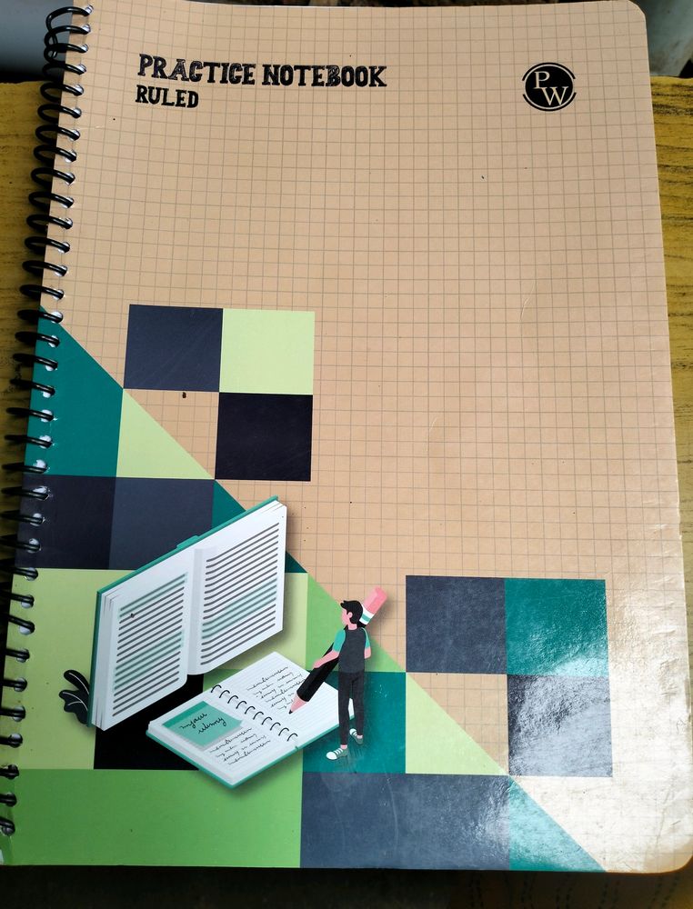 Ruled Practice Notebook By PhysicsWallah