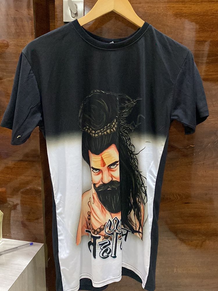 New Mahakal Half Sleeves Tshirt Men