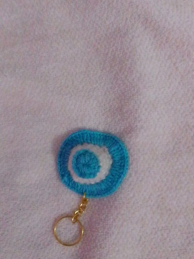 Crochet Key Chain Done By My Sister Priya