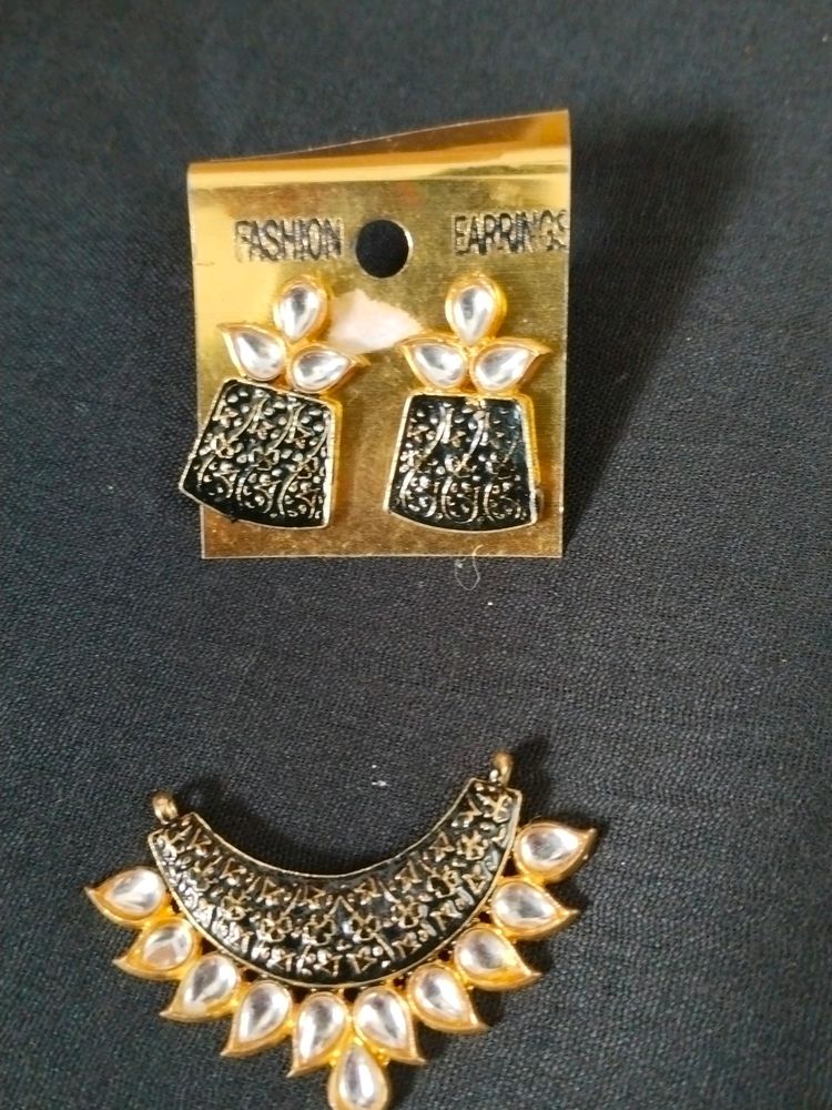 Earrings With Pendant