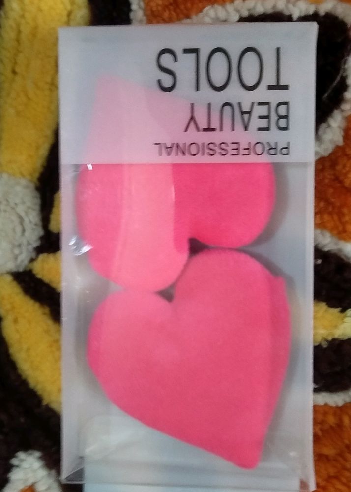 Heart Shape Powder Puff