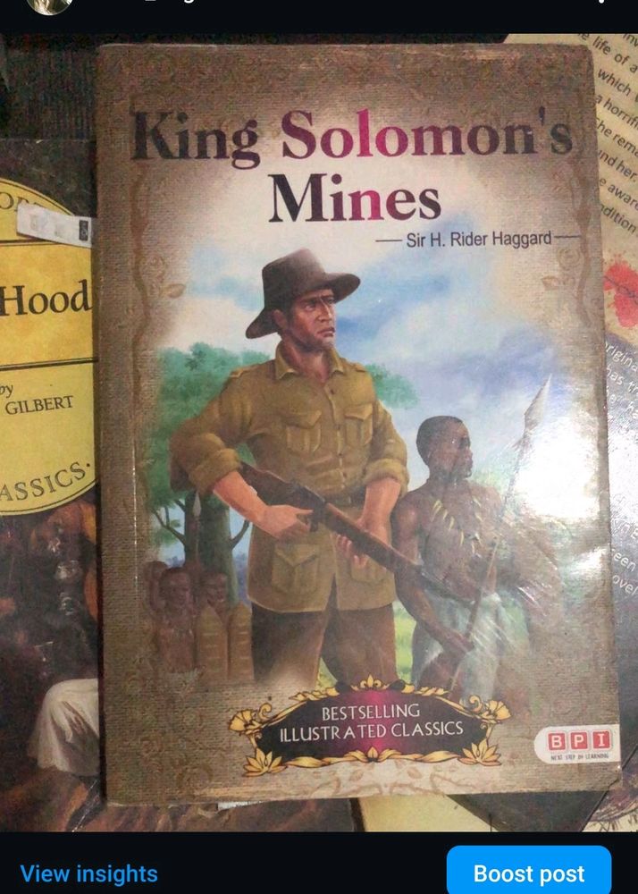 King Solomons' Mines,Children's Book