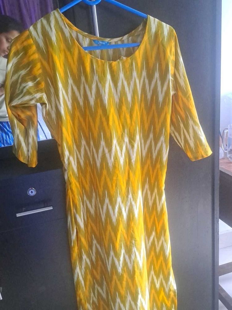 Yellow Amazing Kurthi