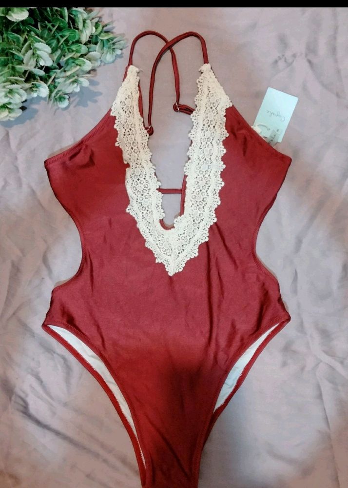 Stylish Lace Bodysuit