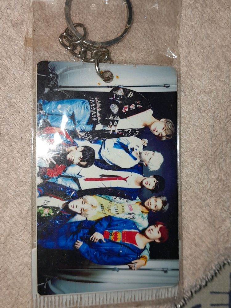 BTS DNA Era Keychain With Tata Pencil