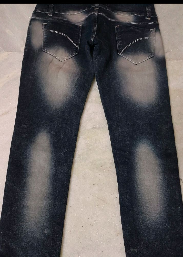 Blue Slim Fit Women Jeans