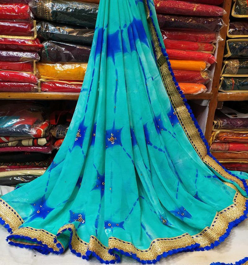 Jaipuri Bandhani Saree New 💃💁