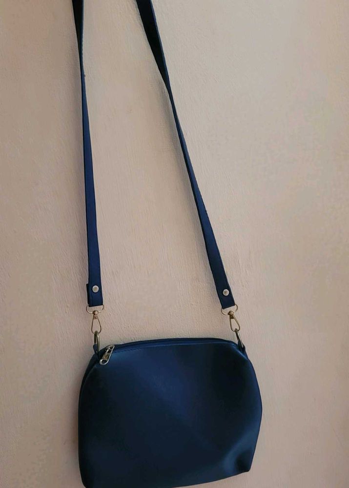 Blue Sling Bag