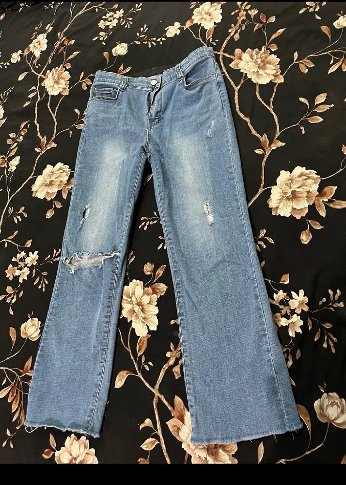 Price Drop!! Lightly Washed And Ripped  Jeans