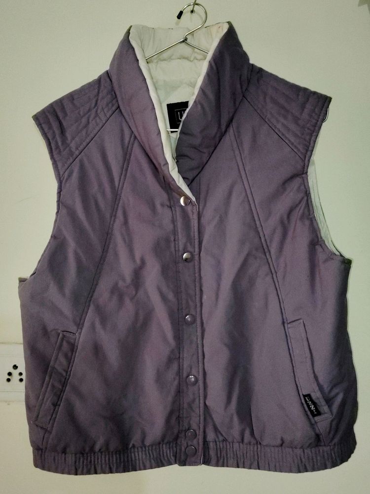 Sleeveless jacket Double side