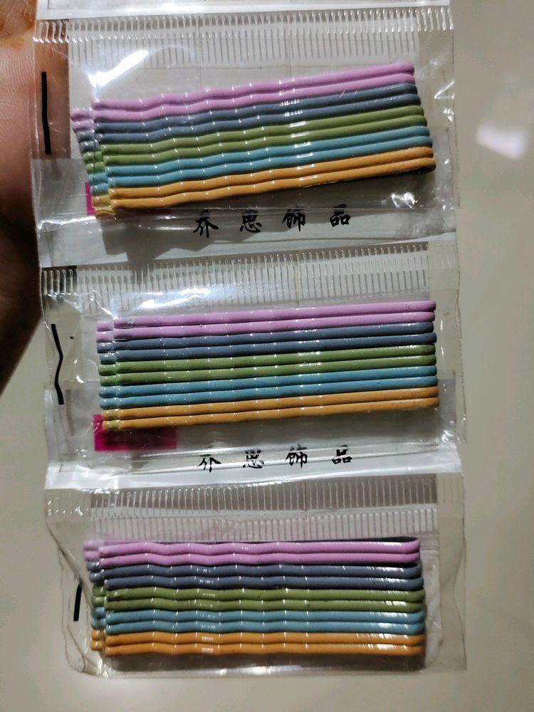 3 Packet Hair Pin