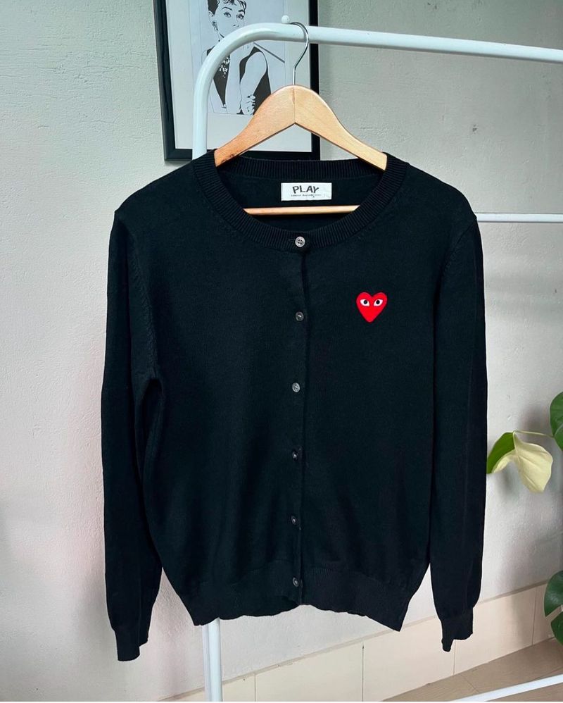 Cdg Play Women’s Cardigan