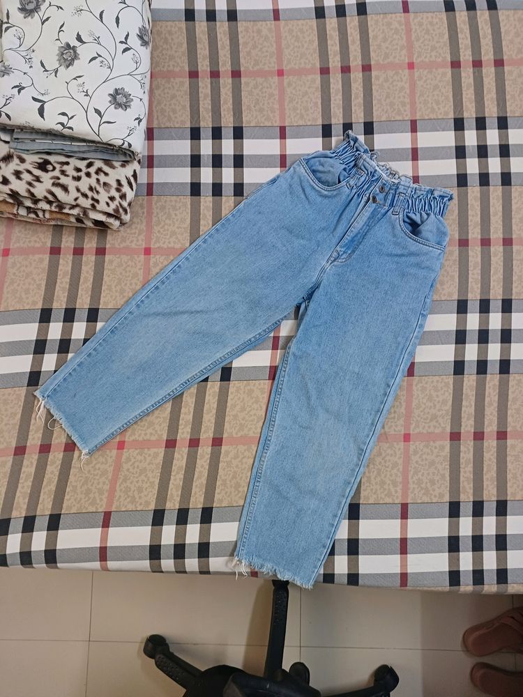 Elastic Waist Denim