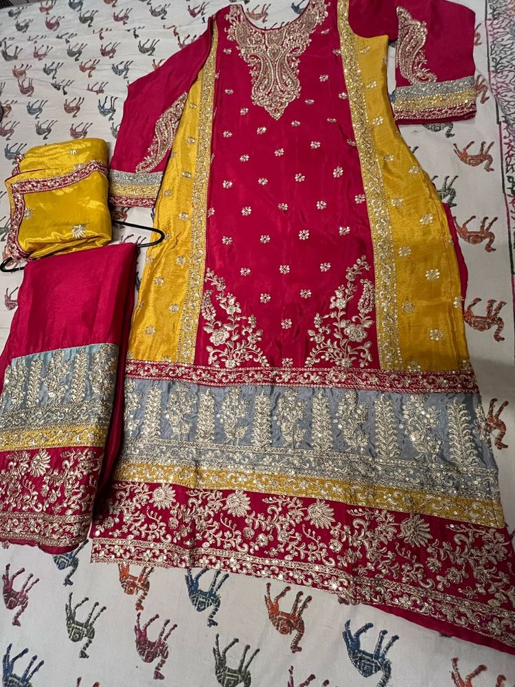 Beautiful Multicolour Kurta set