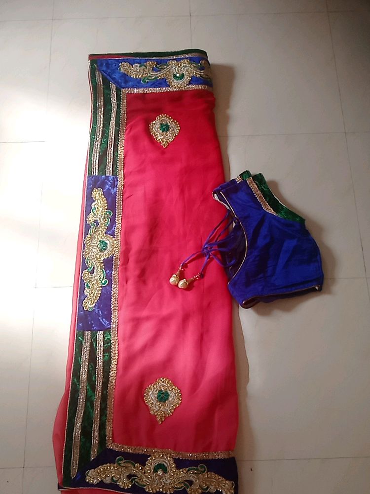 Georgette Ladies Saree