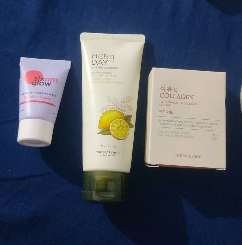 Combo Offer Form The Face Shop( Korean Products )