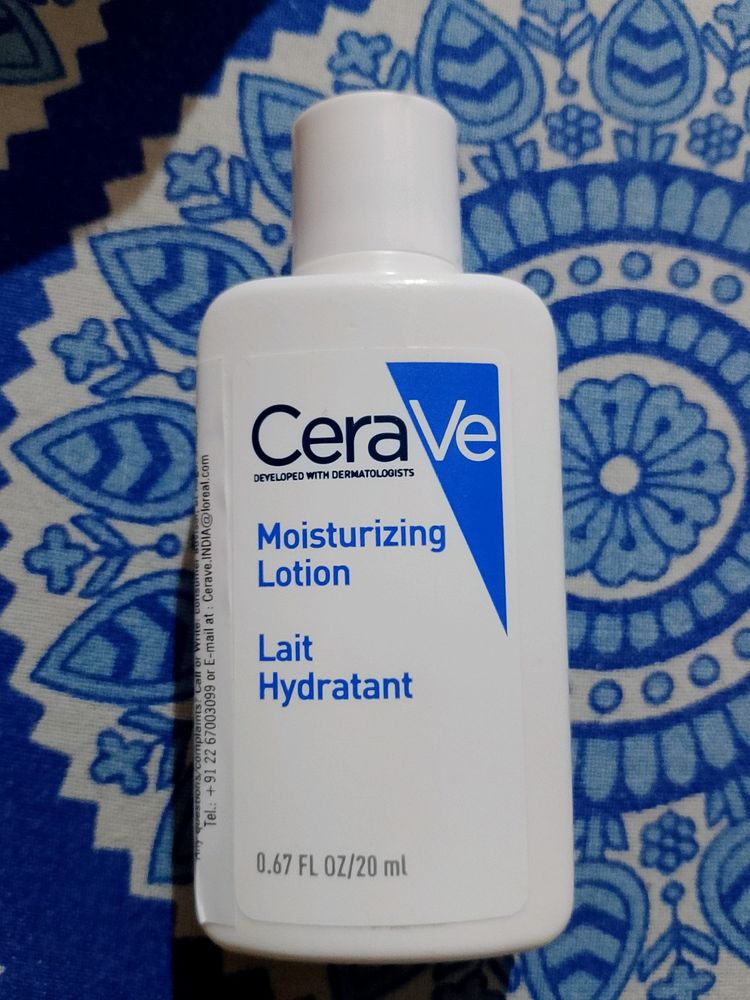 Cera Ve Moisturizer Made In France 20ml