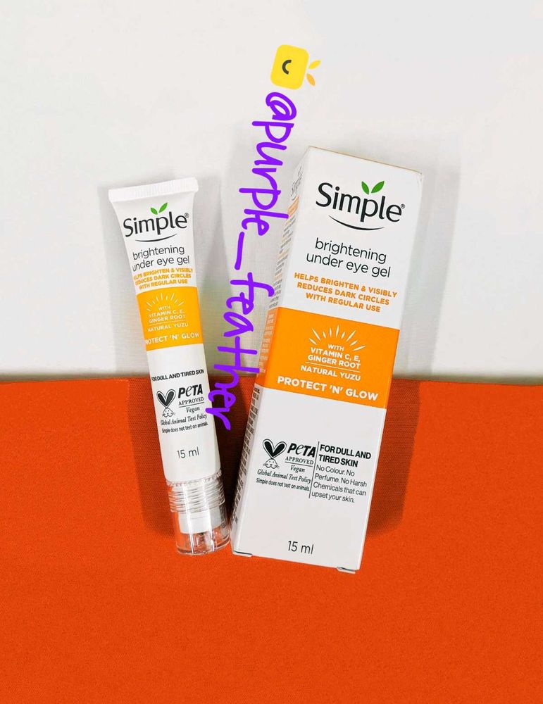 Simple Under Eye Gel