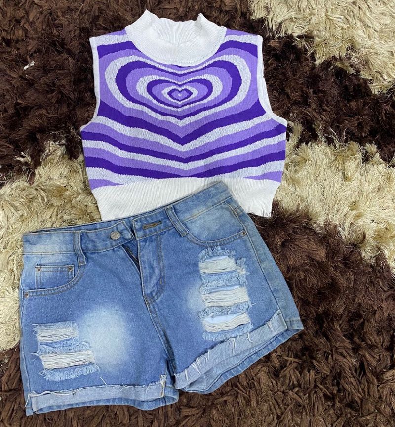 Heart Purple Crop