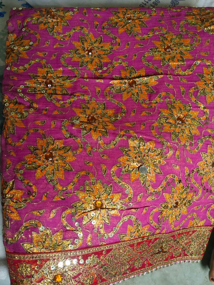 Banarsi Work Siffon Saree