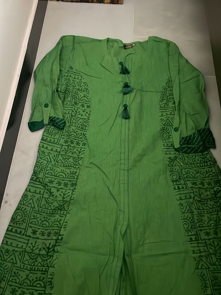 Green Kurti